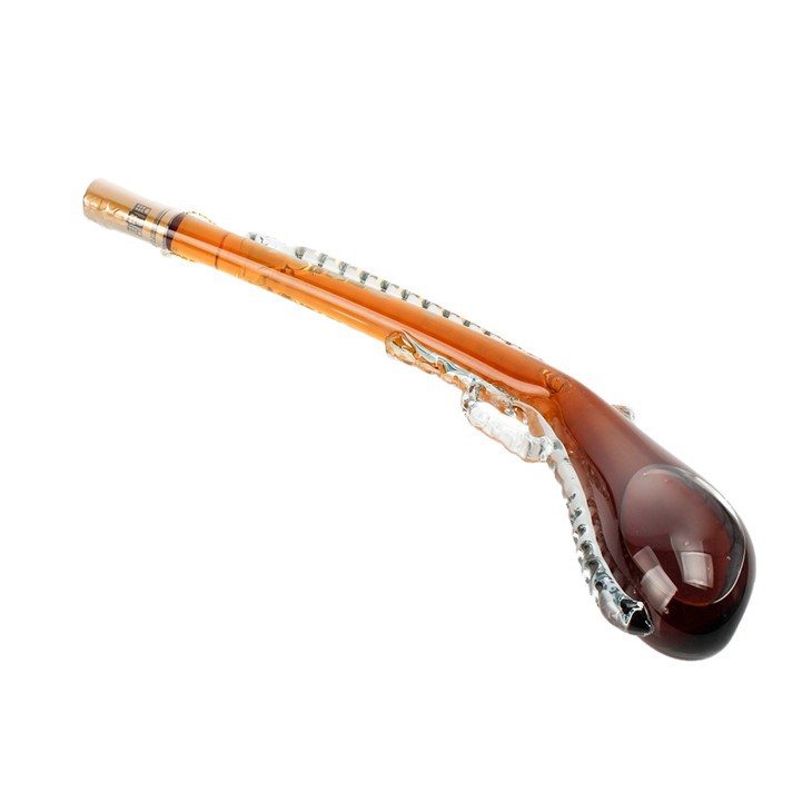 Pistolet - bouteille spirituelle de borosilicate haute façonnée